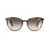 Chanel - Butterfly Sunglasses - Tortoise Brown - Chanel Eyewear