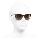 Chanel - Butterfly Sunglasses - Tortoise Brown - Chanel Eyewear