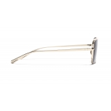 Chanel - Rectangle Sunglasses - Gold Gray - Chanel Eyewear