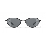 Chanel - Cat Eye Sunglasses - Black Gray - Chanel Eyewear
