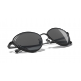 Chanel - Cat Eye Sunglasses - Black Gray - Chanel Eyewear