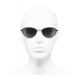 Chanel - Cat Eye Sunglasses - Black Gray - Chanel Eyewear