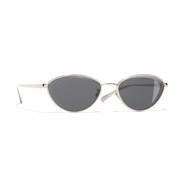 chanel metal sunglasses