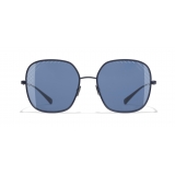 Chanel - Occhiali Quadrati da Sole - Blu - Chanel Eyewear