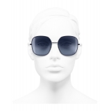 Chanel - Occhiali Quadrati da Sole - Blu - Chanel Eyewear