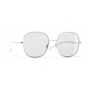 Chanel - Occhiali Quadrati da Sole - Argento Grigio Chiaro - Chanel Eyewear