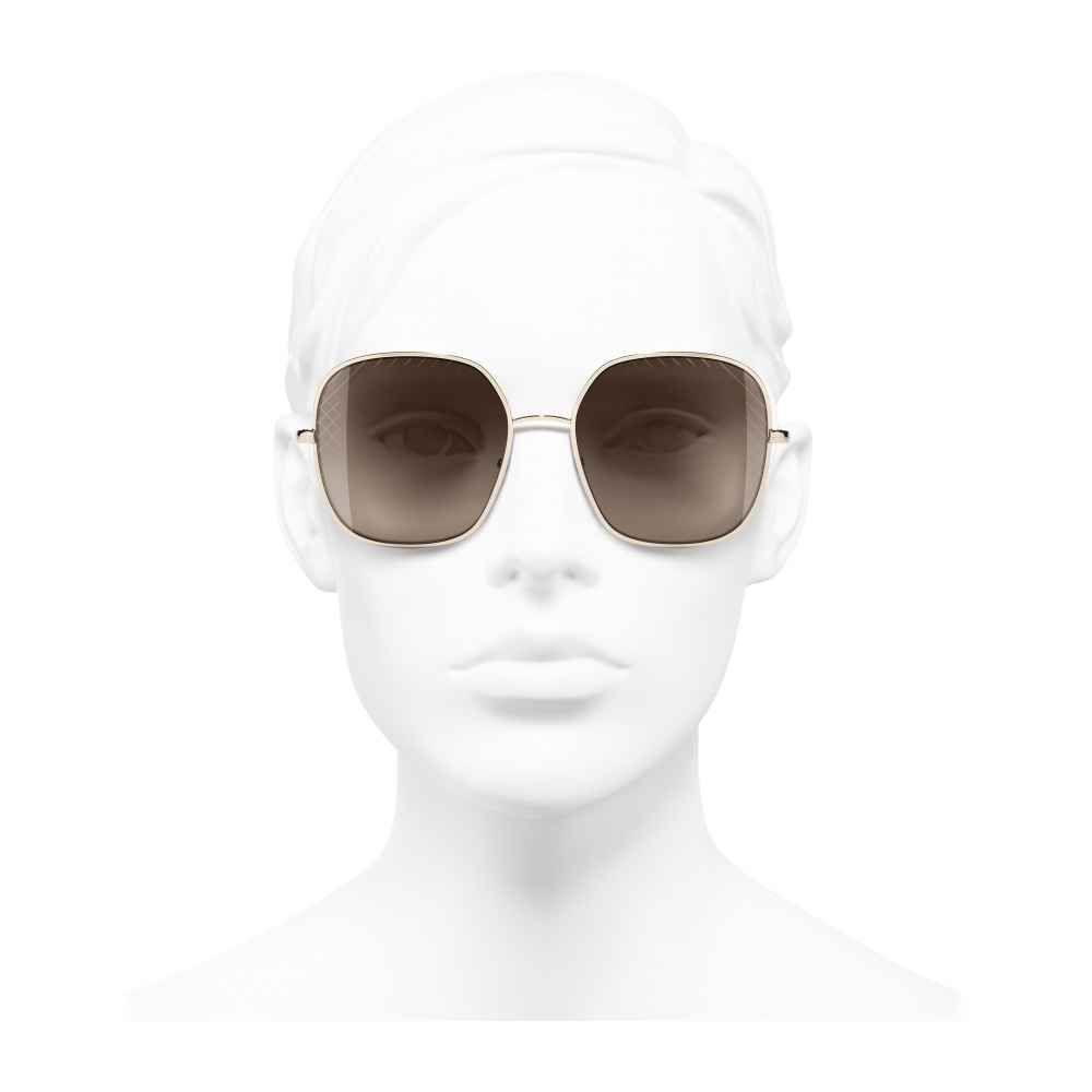 Chanel Brown / Gold Bijoux Polarized Sunglasses – Foxy Couture Carmel