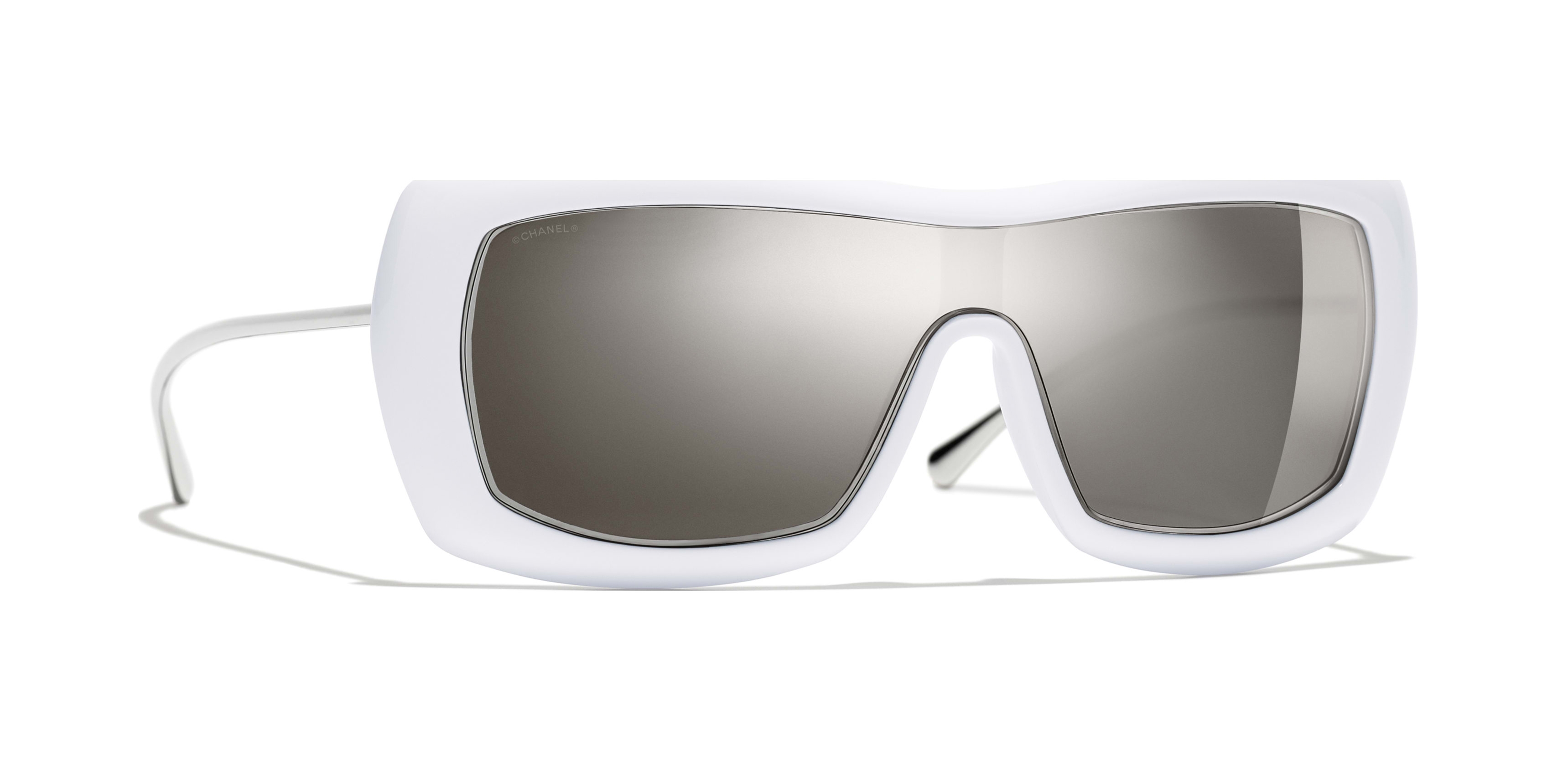 RSQ Sporty Shield Sunglasses - WHITE | Tillys