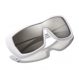 Chanel - Shield Sunglasses - White Gold - Chanel Eyewear