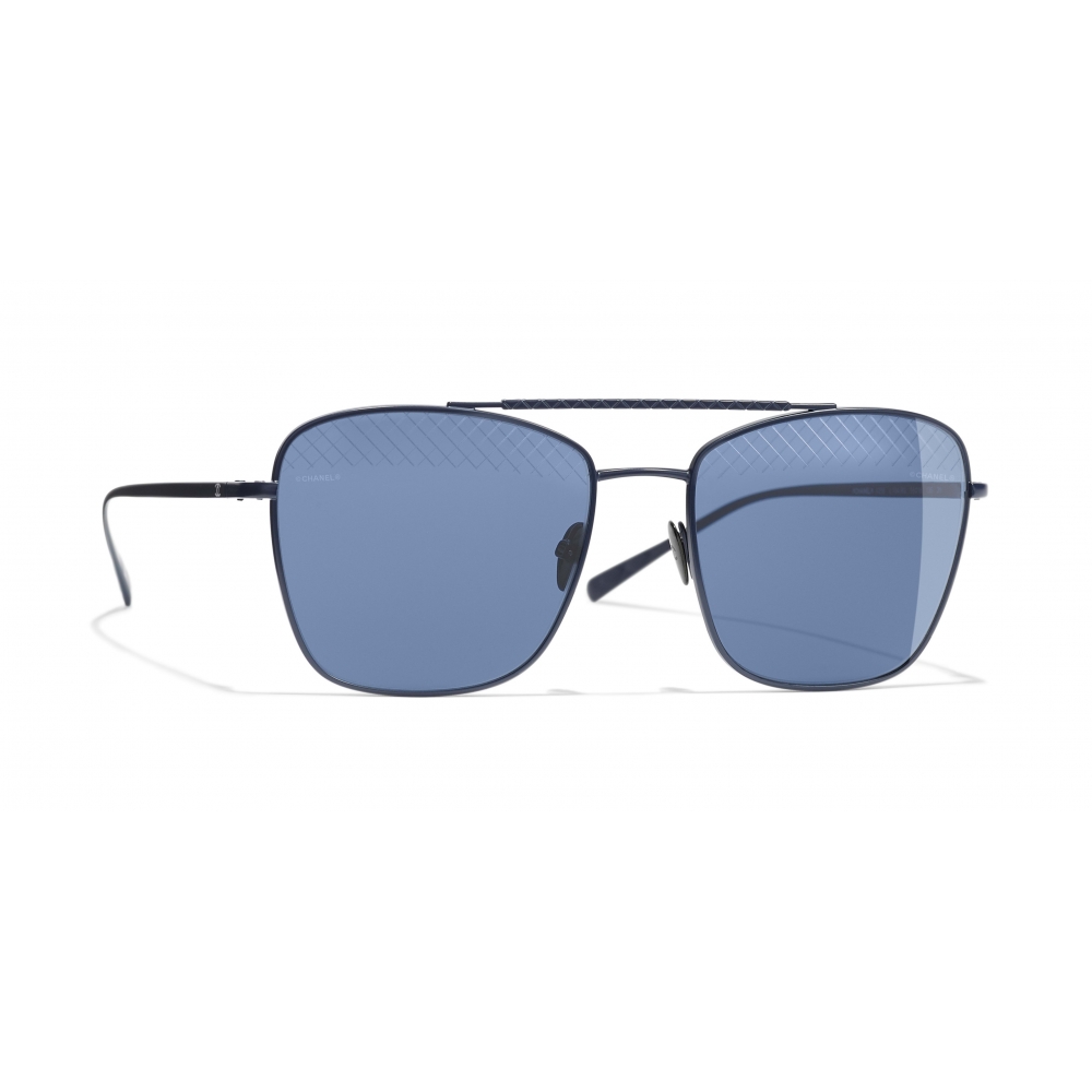 Chanel - Pilot Sunglasses - Blue - Chanel Eyewear - Avvenice