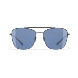 Chanel - Occhiali Modello Pilota da Sole - Blu - Chanel Eyewear