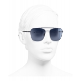 Chanel - Pilot Sunglasses - Blue - Chanel Eyewear