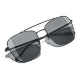 Chanel - Occhiali Modello Pilota da Sole - Nero Grigio - Chanel Eyewear