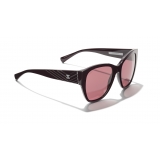 Chanel - Butterfly Sunglasses - Burgundy - Chanel Eyewear