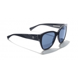 Chanel - Occhiali a Farfalla da Sole - Blu Scuro - Chanel Eyewear