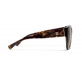 Chanel - Butterfly Sunglasses - Dark Tortoise Brown - Chanel Eyewear