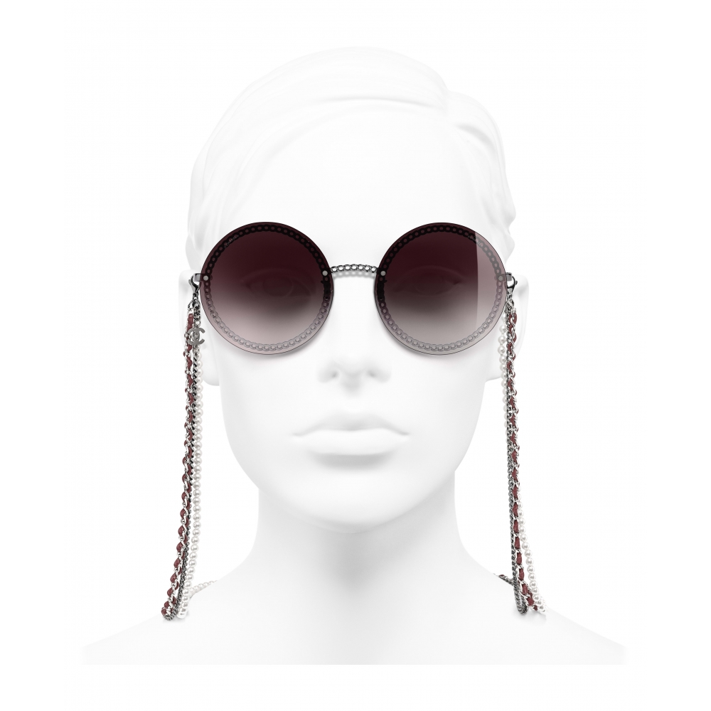 Chanel Chain Link Gradient Sunglasses