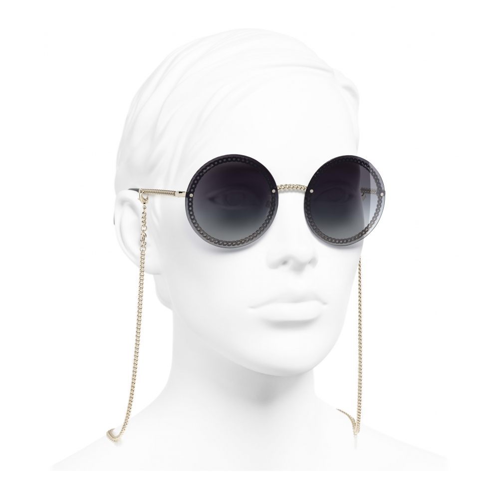 CHANEL Rectangle Sunglasses (Ref: 5496B 1729S6)