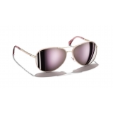 Chanel - Pilot Sunglasses - Light Pink Gold - Chanel Eyewear