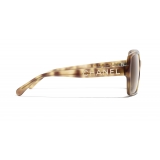 Chanel - Square Sunglasses - Light Tortoise Brown - Chanel Eyewear