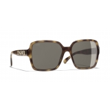 Chanel - Square Sunglasses - Tortoise Brown - Chanel Eyewear