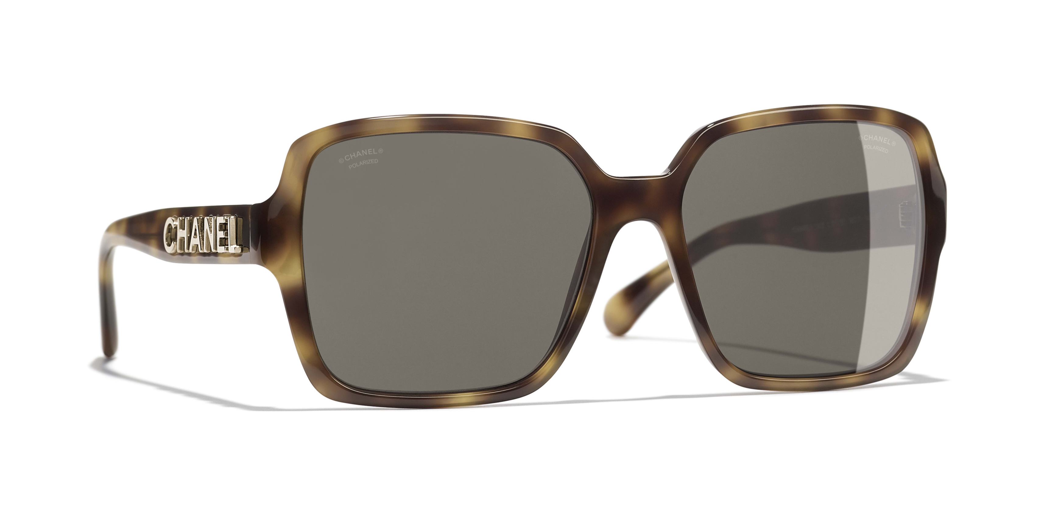 Chanel - Square Sunglasses - Tortoise Brown - Chanel Eyewear - Avvenice