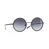 Chanel - Round Sunglasses - Black Gray- Chanel Eyewear