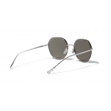 Chanel - Round Sunglasses - Dark Silver Brown - Chanel Eyewear