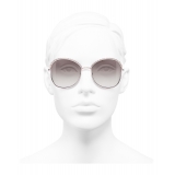 Chanel - Occhiali Quadrati da Sole - Rosa Dorato - Chanel Eyewear