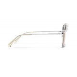 Chanel - Square Sunglasses - Silver Beige - Chanel Eyewear