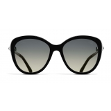 Chanel - Butterfly Sunglasses - Black Gray - Chanel Eyewear