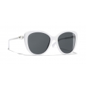 Chanel - Butterfly Sunglasses - White Gray - Chanel Eyewear