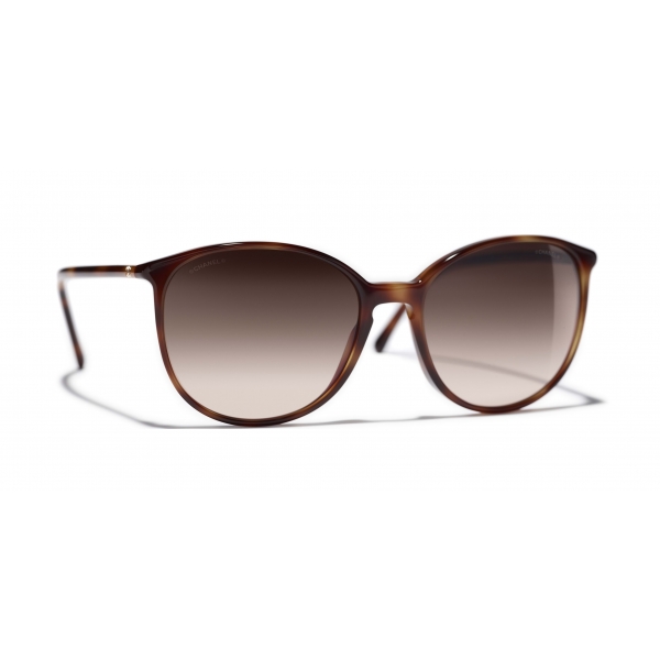 Chanel - Butterfly Sunglasses - Tortoise Brown - Chanel Eyewear