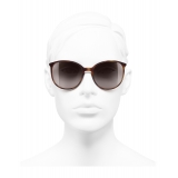 Chanel - Butterfly Sunglasses - Tortoise Brown - Chanel Eyewear