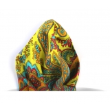 Revested Milano - 7 Veils - Pocket Square - Artisan Silk Foulard - Handmade in Italy