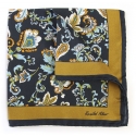 Revested Milano - Alchimist - Tivano - Pocket Square - Artisan Silk Foulard - Handmade in Italy