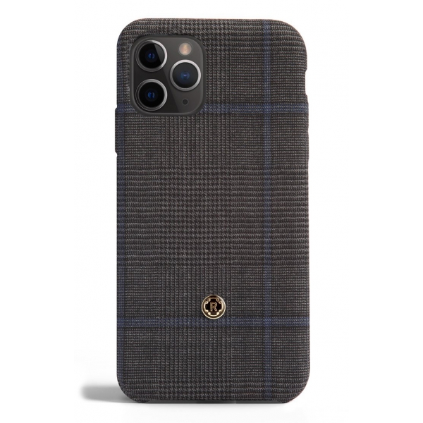 Revested Milano - Prince of Wales - Ischia - iPhone 11 Pro Max Case - Apple - Artisan Wool Cover