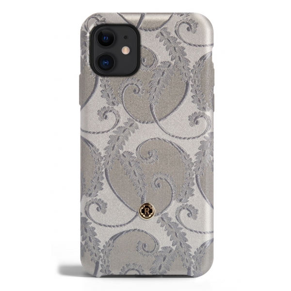 Revested Milano - Silver of Florence - iPhone 11 Case - Apple - Artisan Silk Cover