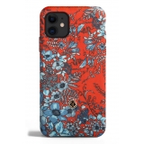 Revested Milano - Jardin - Osmanthus - iPhone 11 Case - Apple - Cover Artigianale in Seta
