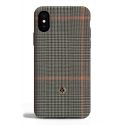 Revested Milano - Prince of Wales - Taormina - iPhone X / XS Case - Apple - Artisan Wool Cover