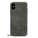 Revested Milano - Bird's Eye - Rock - iPhone X / XS Case - Apple - Artisan Wool Cover