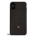 Revested Milano - Bird's Eye - Ebano - iPhone X / XS Case - Apple - Artisan Wool Cover