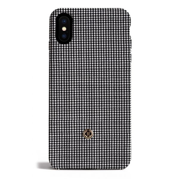 Revested Milano - Houndstooth - iPhone X / XS Case - Apple - Artisan Wool Cover