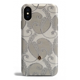 Revested Milano - Silver of Florence - iPhone X / XS Case - Apple - Artisan Silk Cover