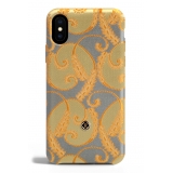 Revested Milano - Gold of Florence - iPhone X / XS Case - Apple - Cover Artigianale in Seta