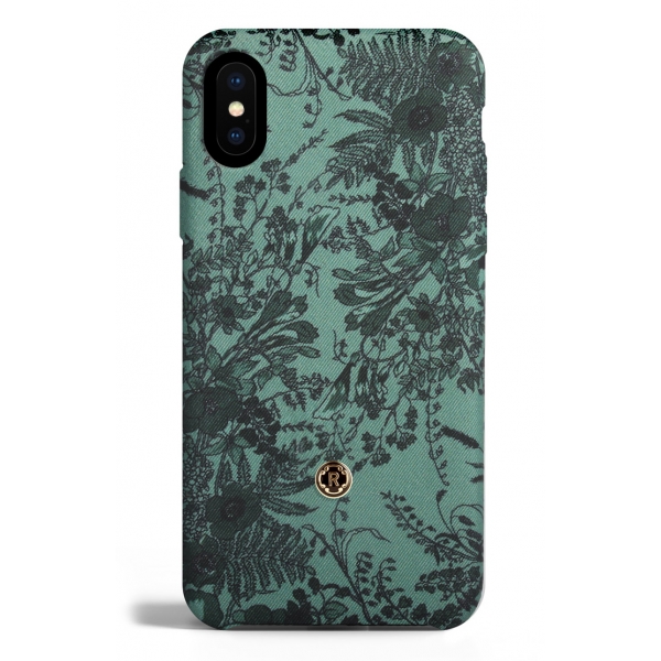 Revested Milano - Jardin - Sage - iPhone XS Max Case - Apple - Artisan Silk Cover