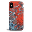 Revested Milano - Jardin - Osmanthus - iPhone XS Max Case - Apple - Cover Artigianale in Seta