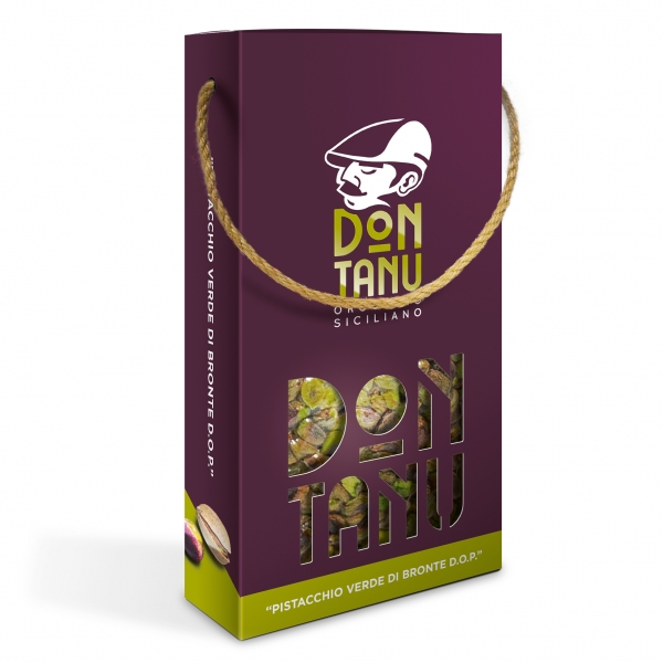 Don Tanu - Shelled Green Bronte Pistachio P.D.O. - Dried Fruit - Sicily - Italy - 500 g