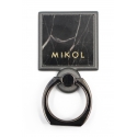 Mikol Marmi - Ring Grip Mount Universal - Marquina Black Marble - Real Marble - iPhone - Apple - Samsung - Exclusive Collection