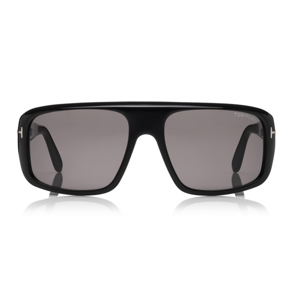 Duke Rectangle Sunglasses in Brown - Sllac